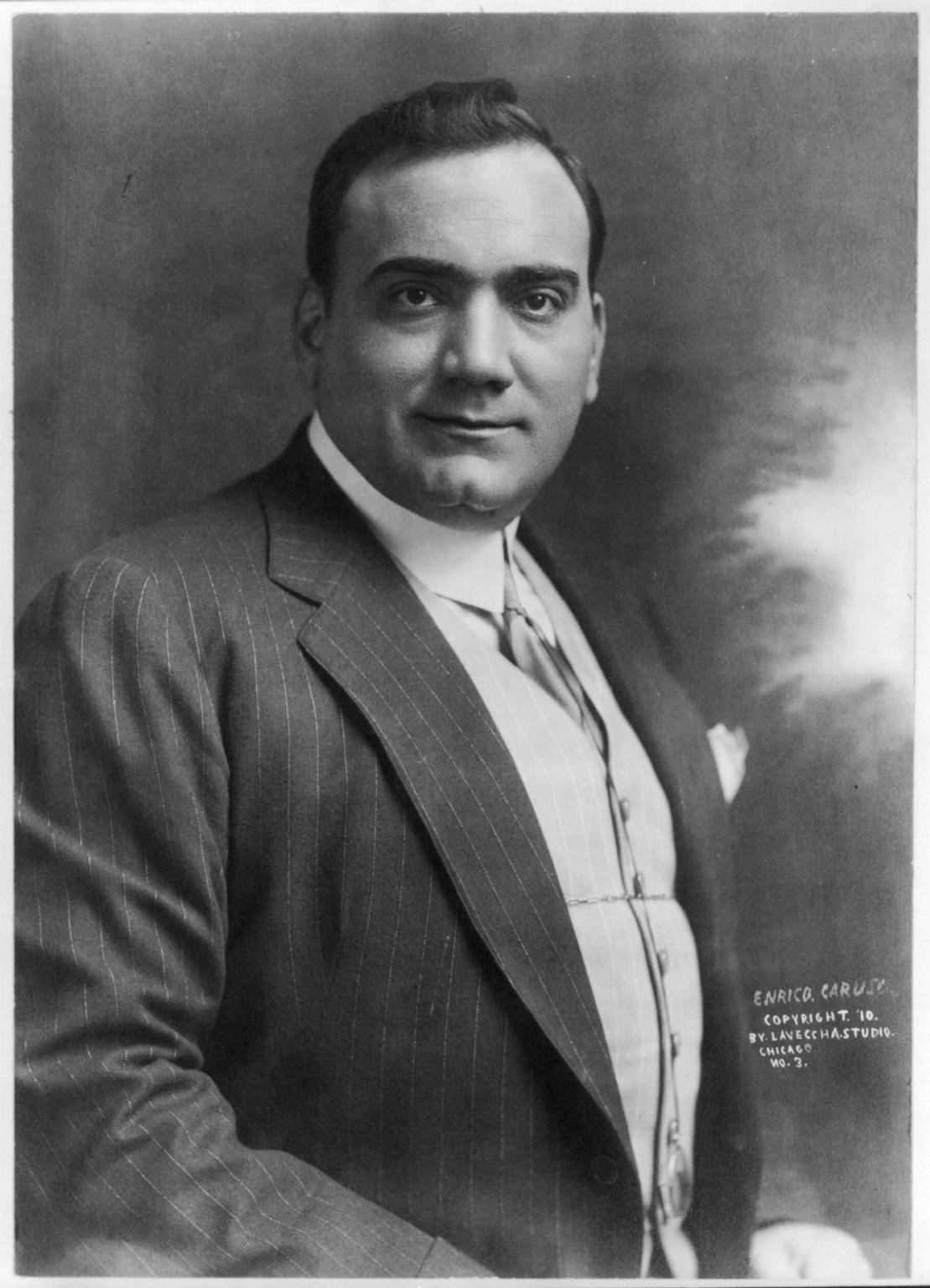 Caruso portrait